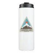 Nationalpark Waterton Lakes Thermosbecher (Vorderseite)