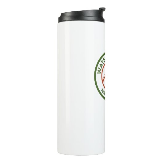 Nationalpark Waterton Lakes Thermosbecher (Nach links gedreht)