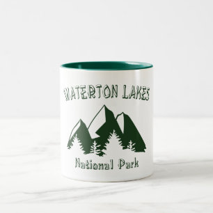 Nationalpark Waterton Lakes Zweifarbige Tasse