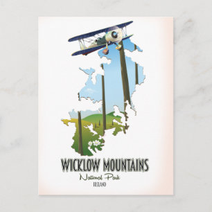 Nationalpark Weidengebirge Landkarte Postkarte