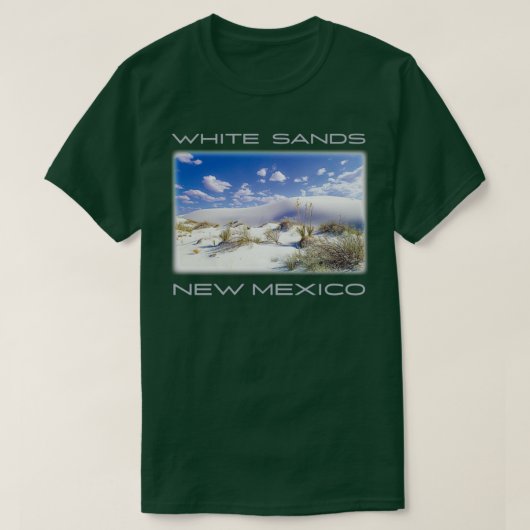 Nationalpark Weißer Sand Ein neues Wüstenland in M T-Shirt (Design vorne)