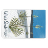 Nationalpark Weißer Sand New Mexico Gypsum Yucca Magnet (Horizontal)