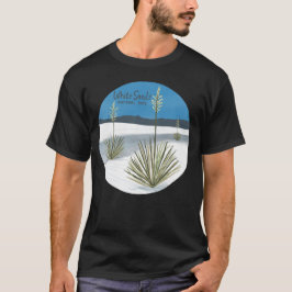 Nationalpark Weißer Sand New Mexico Gypsum Yucca T-Shirt