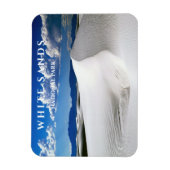 Nationalpark Weißer Sand, New Mexico Postcard Magnet (Vertikal)