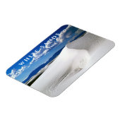 Nationalpark Weißer Sand, New Mexico Postcard Magnet (Linke Seite)