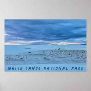 Nationalpark White Sand Poster