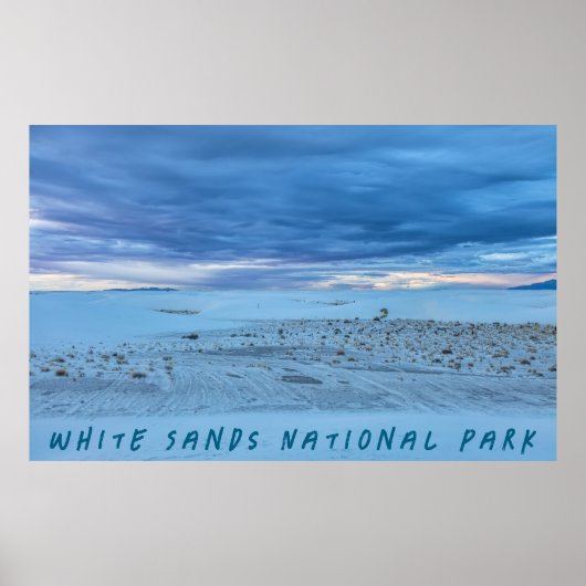 Nationalpark White Sand Poster (Vorne)