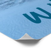 Nationalpark White Sand Poster (Ecke)