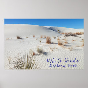 Nationalpark White Sand Poster