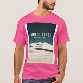 Nationalpark White Sands - Illustration T-Shirt