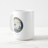 Nationalpark White Sands Kaffeetasse (Vorderseite Links)