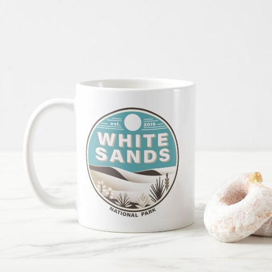 Nationalpark White Sands Kaffeetasse (Mit Donut)