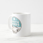 Nationalpark White Sands Kaffeetasse (Vorderseite Links)