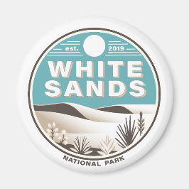 Nationalpark White Sands Magnet