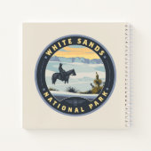 Nationalpark White Sands Notizblock (Rückseite)