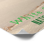 Nationalpark White Sands Poster (Ecke)