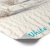 Nationalpark White Sands Poster (Ecke)