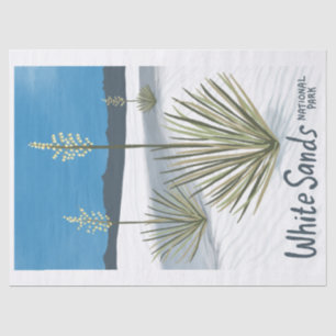 Nationalpark White Sands Seidenpapier