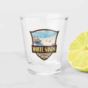Nationalpark White Sands Vintage Schnapsglas