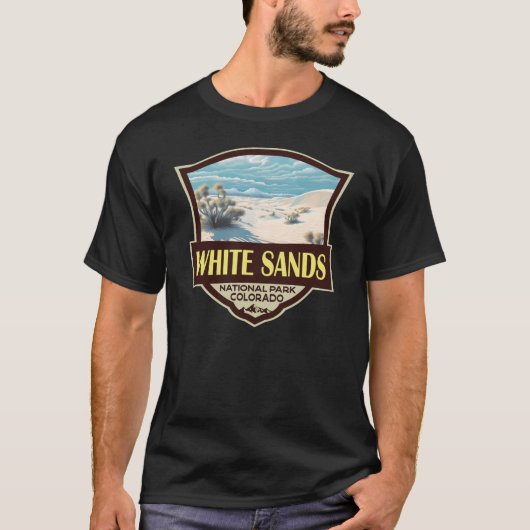 Nationalpark White Sands Vintage T-Shirt (Vorderseite)