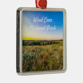 Nationalpark Wind Cave Ornament Aus Metall (Rechts)