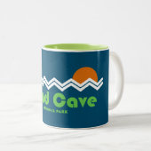 Nationalpark Windhöhle Retro Zweifarbige Tasse (VorderseiteRechts)