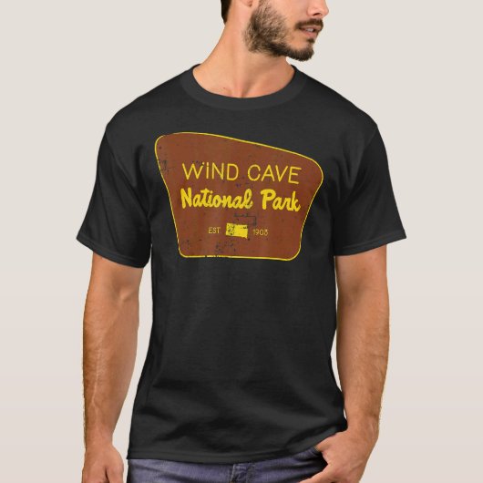 Nationalpark Windhöhle Südliche Dakota T-Shirt (Vorderseite)