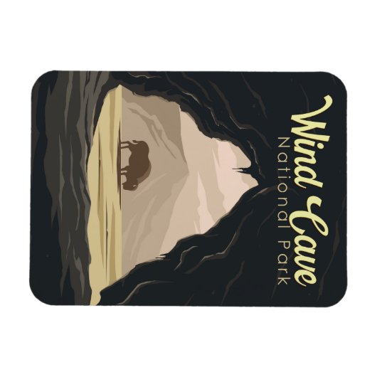 Nationalpark Windhöhlen - Paradies für Kletterhexe Magnet (Horizontal)