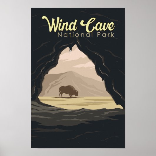 Nationalpark Windhöhlen - Paradies für Kletterhexe Poster (Vorne)