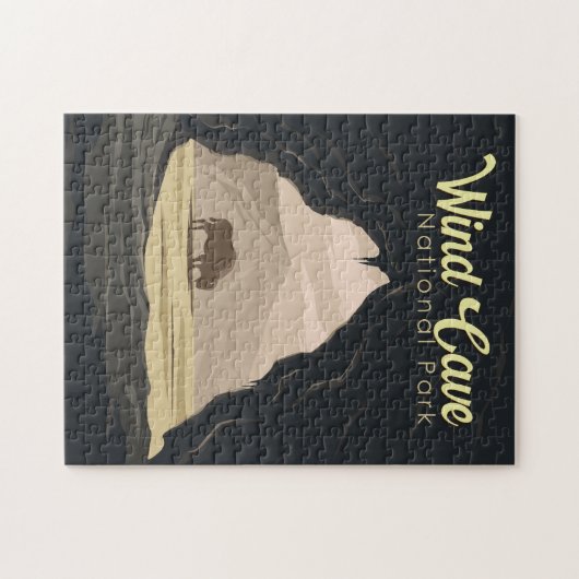 Nationalpark Windhöhlen - Paradies für Kletterhexe Puzzle (Horizontal)