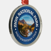 Nationalpark Zion 2 Ornament Aus Metall (Rechts)