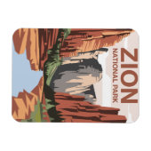 Nationalpark Zion Art Magnet (Horizontal)