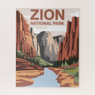 Nationalpark Zion Art Puzzle