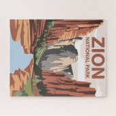 Nationalpark Zion Art Puzzle (Horizontal)