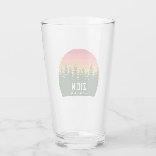 Nationalpark Zion Glas (Rückseite)