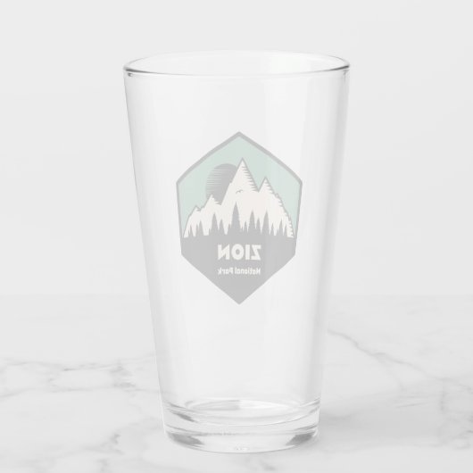 Nationalpark Zion Glas (Rückseite)