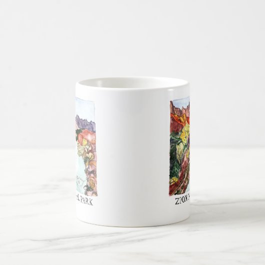 Nationalpark Zion Kaffeetasse (Mittel)