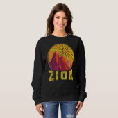 Nationalpark Zion Naturpark California Sweatshirt (Vorne ganz)