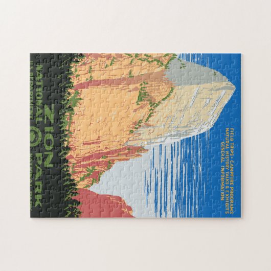 Nationalpark Zion Puzzle (Horizontal)