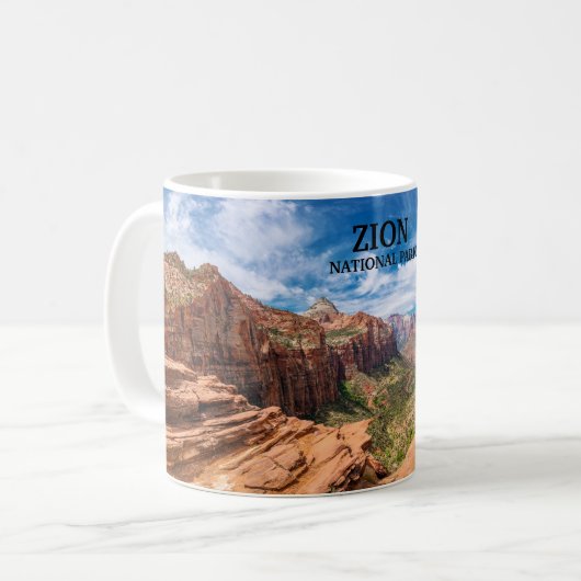 Nationalpark Zion - Utah Kaffeetasse (Vorderseite Links)