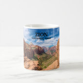 Nationalpark Zion - Utah Kaffeetasse (Mittel)