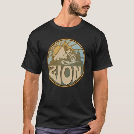 Nationalpark Zion Utah Naturpark California T-Shirt (Vorderseite)