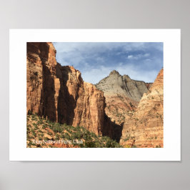 Nationalpark Zion, Utah Poster