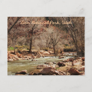 Nationalpark Zion, Utah Postkarte