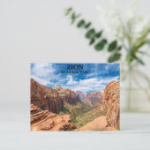 Nationalpark Zion - Utah Postkarte (Stehend Vorderseite)