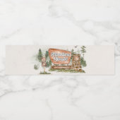 Nationalparkabenteuer erwartet Geburtstag Wasserflaschenetikett (Einzelnes Label)