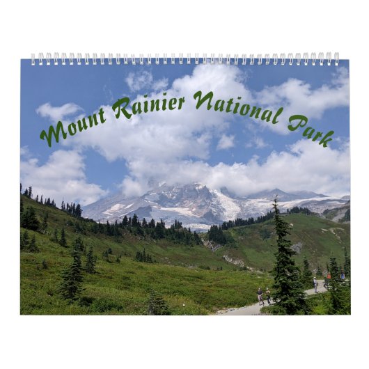 Nationalparkkalender des Rainier Kalender (Titelbild)
