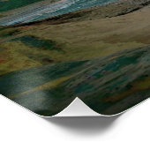 Nationalparklandschaft Paparoa Poster (Ecke)