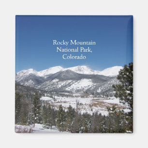 Nationalparkmagnete Rocky Mountains Magnet