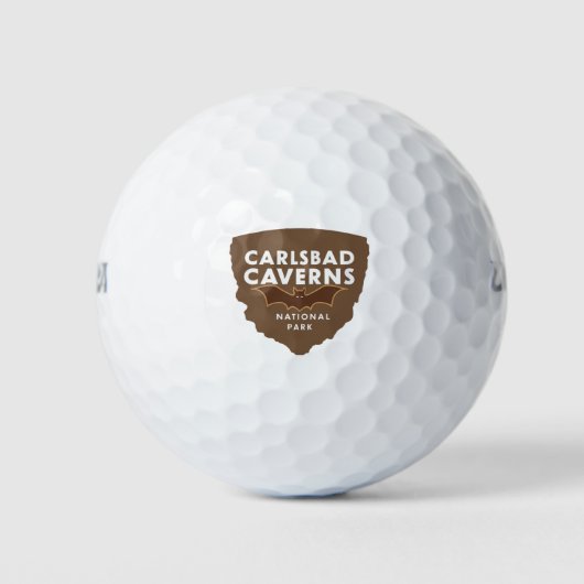 Nationalparkplatz Karlsbad Golfball (Vorderseite)
